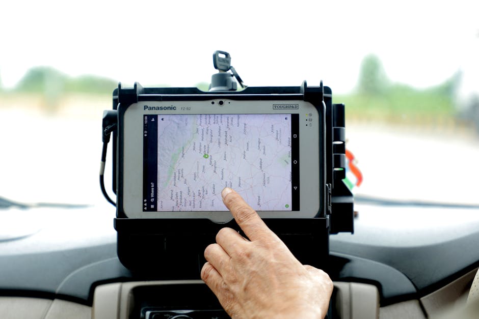 web dashboard — field map with live readings